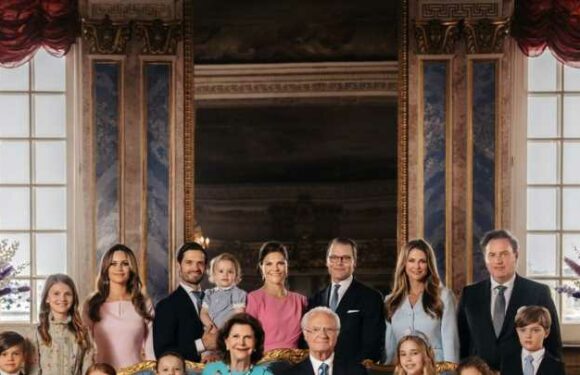 Alle Schweden-Royals auf einem Bild