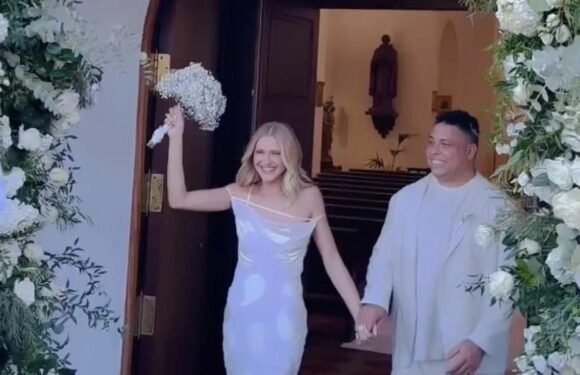 Aller guten Dinge sind vier! Brasilianische Fußballlegende Ronaldo heiratet Model Celina Locks