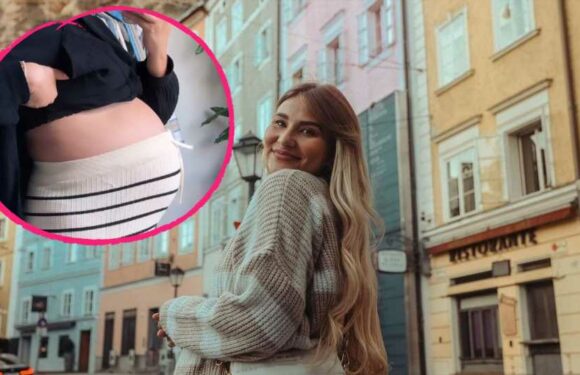 Ana Johnson findet, dass Babybauch "so riesig" geworden ist!