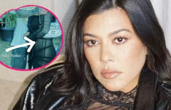 Deutet Kourtney Kardashian hier etwa ihren Geburtstermin an?