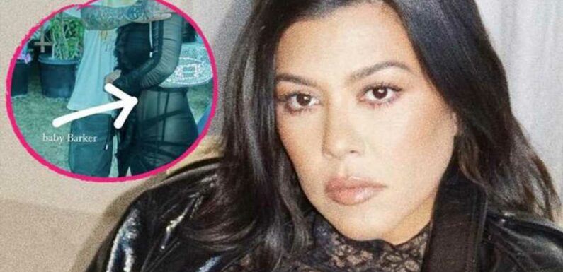 Deutet Kourtney Kardashian hier etwa ihren Geburtstermin an?