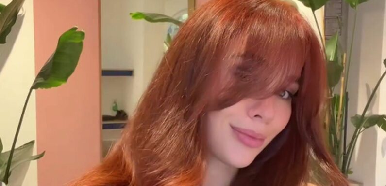 Krasses Umstyling: Melissa Damilia hat jetzt feuerrote Haare
