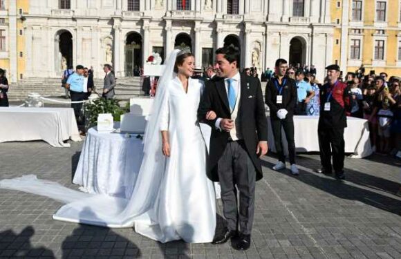 Nervöse Ringübergabe: Dieser Moment der portugiesischen Traumhochzeit von Infanta Maria Francisca wird unvergesslich