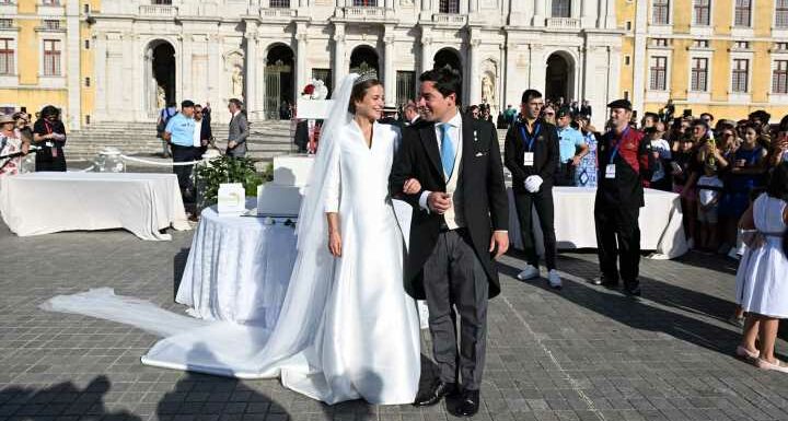 Nervöse Ringübergabe: Dieser Moment der portugiesischen Traumhochzeit von Infanta Maria Francisca wird unvergesslich