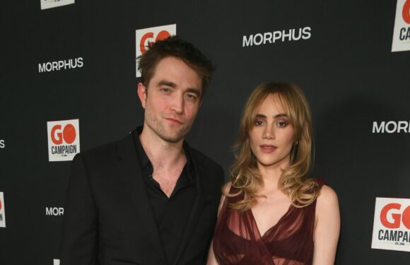 Robert Pattinson und Suki Waterhouse strahlen auf Red Carpet