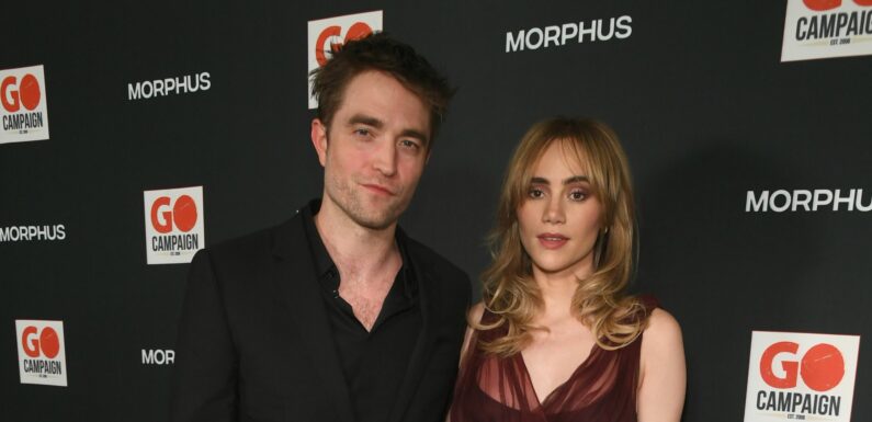 Robert Pattinson und Suki Waterhouse strahlen auf Red Carpet
