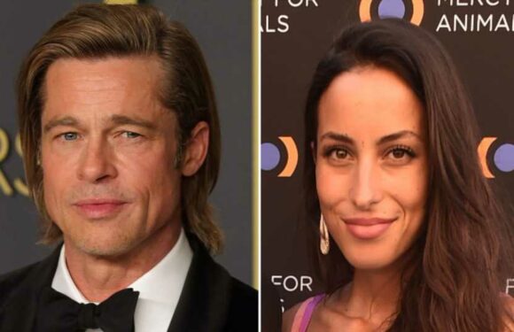 Brad Pitt und Ines De Ramon erstmals zusammen auf Red Carpet