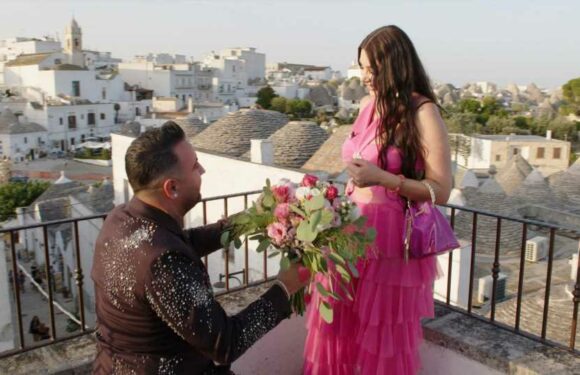 Endlich: Cosimo Citiolo und Nathalie Gaus haben sich verlobt