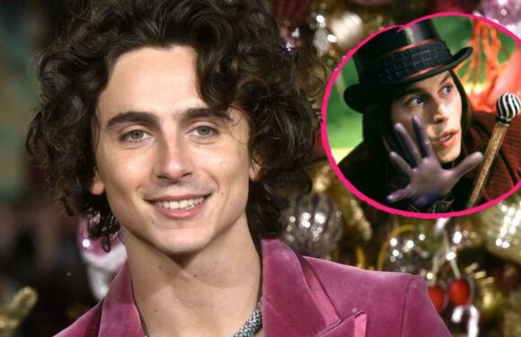 Holte Timothée Chalamet für "Wonka" Tipps bei Johnny Depp?